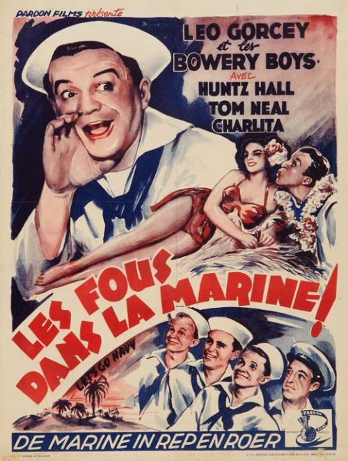 Bowery Boys - Lets Go Navy! Movie Poster